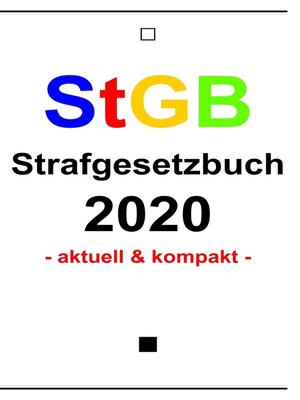 cover image of StGB